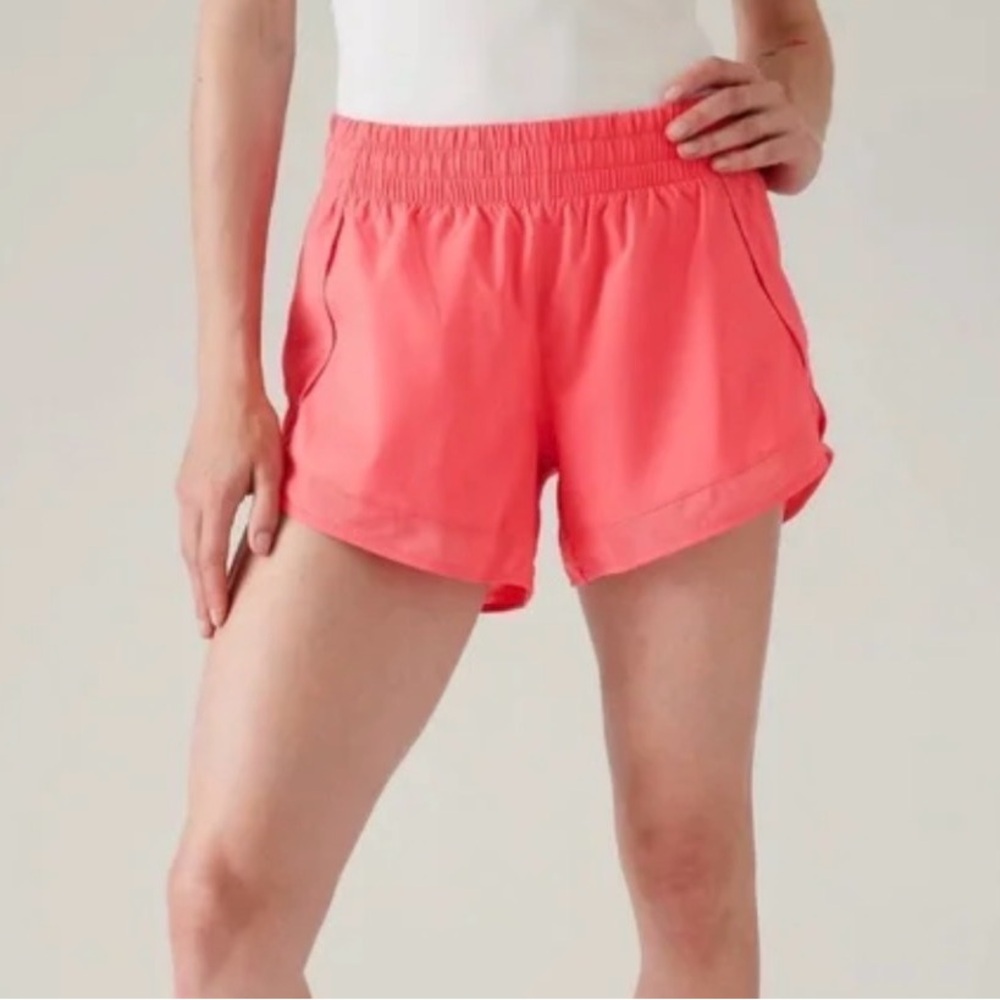 Athleta Coral Athletic Shorts